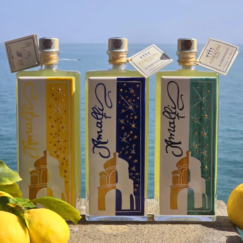 Limoncello Golden Bottle – Cobalto Amalfi